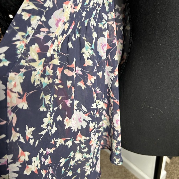 Lauren Conrad cardigan blouse large - Picture 6 of 9